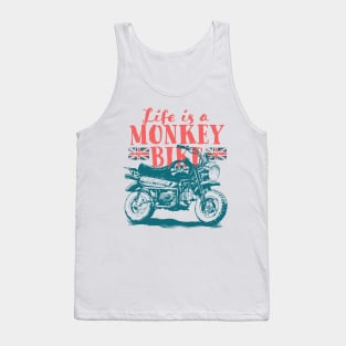 Life is a Monkey Bike Tank Top